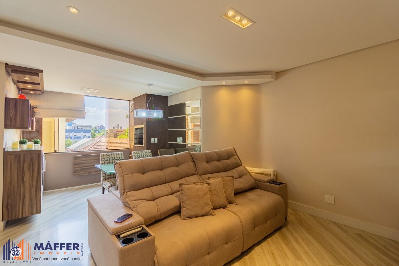 Apartamento mobiliado 2 quartos, vaga e churrasqueira no bairro Cristo Redentor