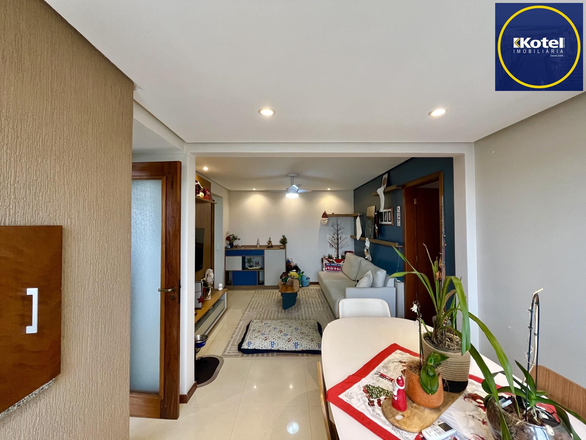 Apartamento semimobiliado em condomínio com infra de lazer no Cristo Redentor