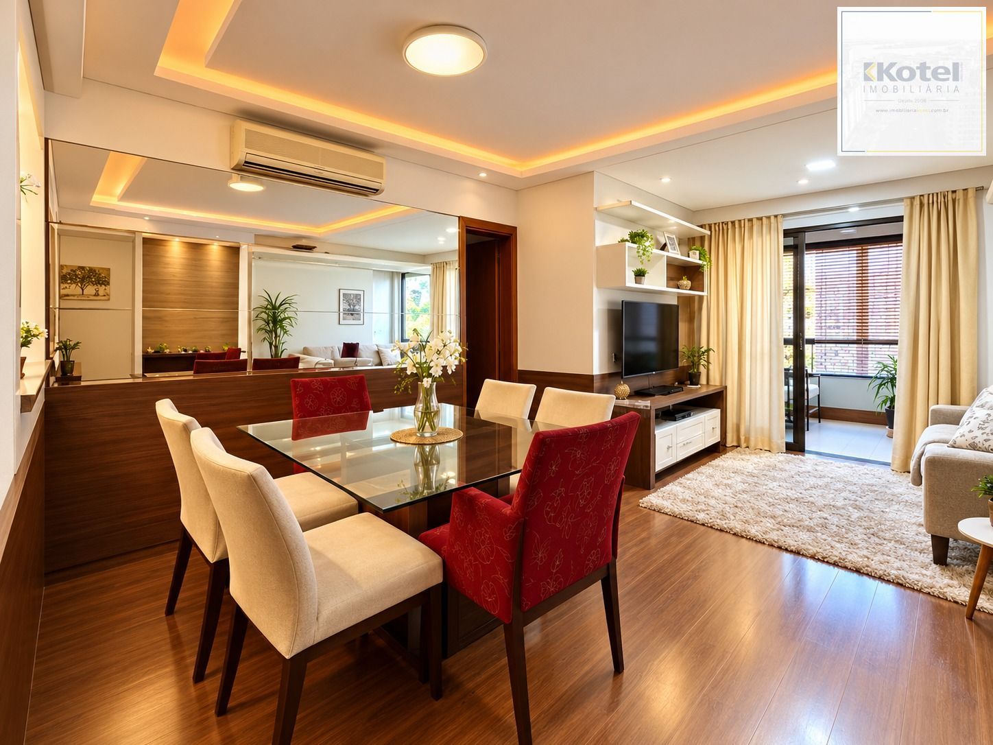 Apartamento 3 dormitórios, 97 m², andar alto, vista perene, Jardim Lindóia