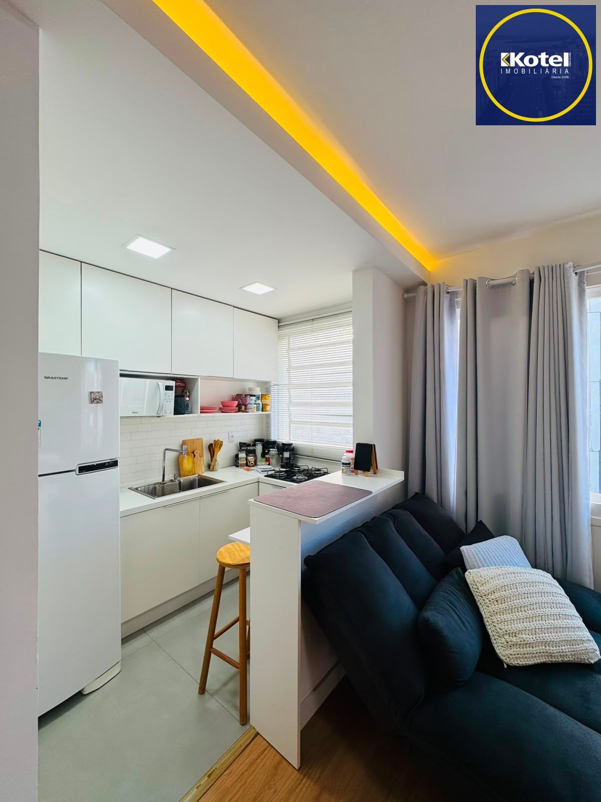 Apartamento de 1 dormitório com vaga à venda no Petrópolis | Pronto para morar