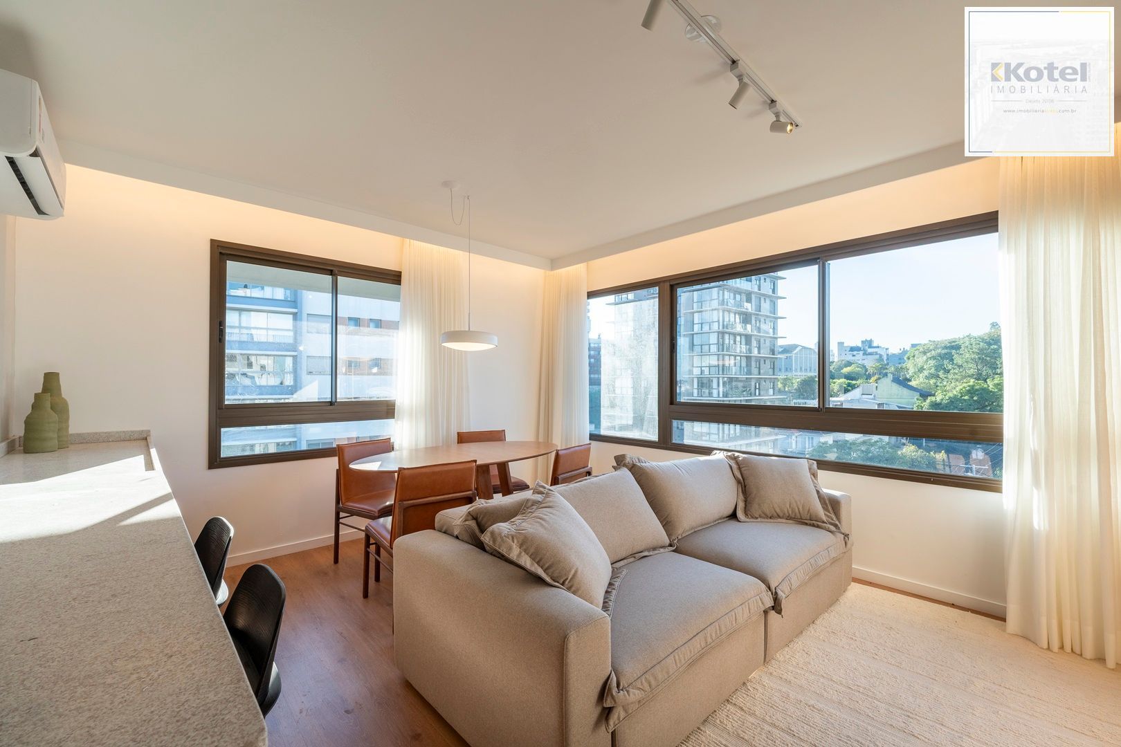 Miradouro - Apartamento 100% mobiliado no bairro Santa Cecília