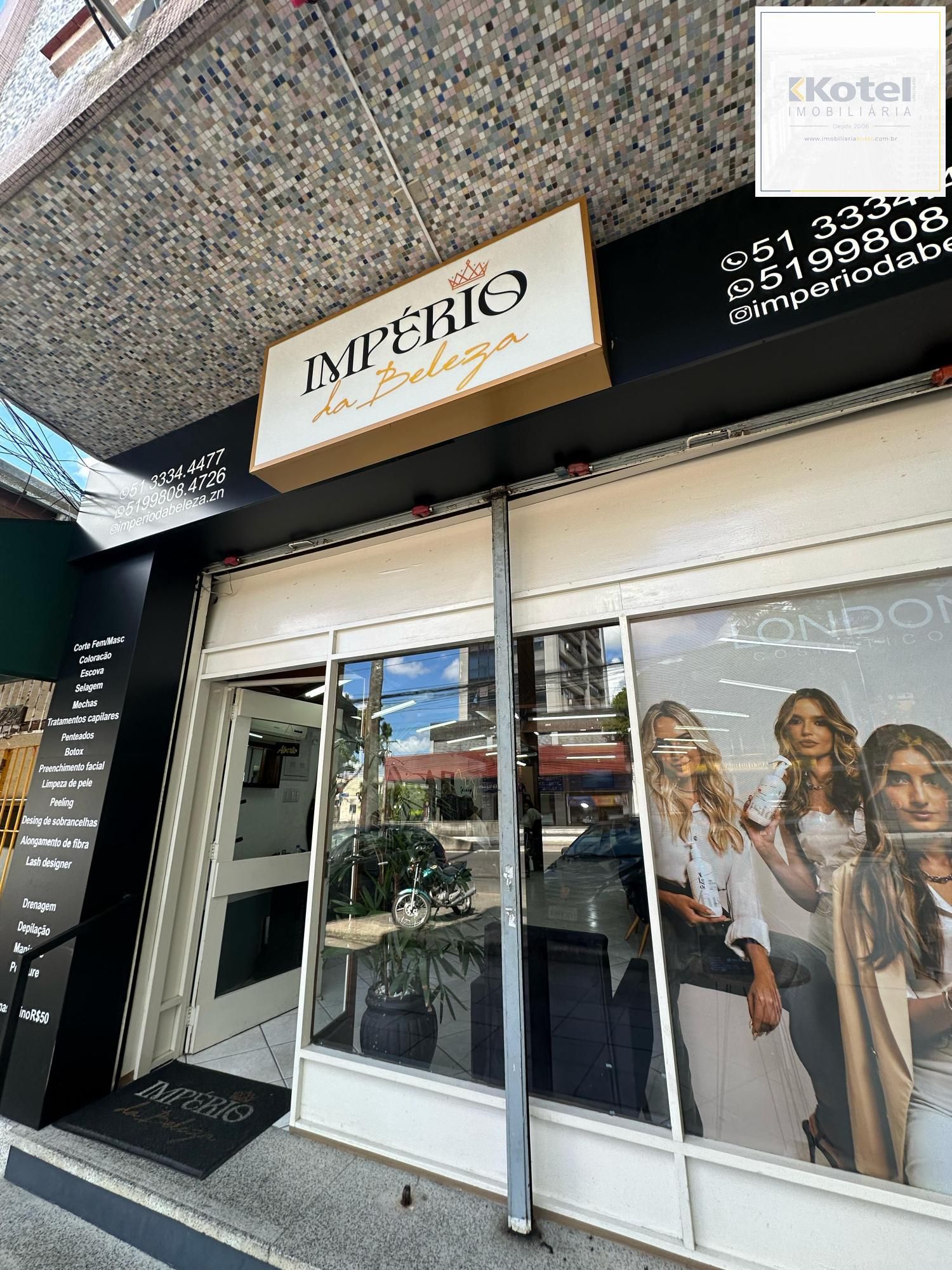 Ponto Comercial no Bairro Petrópolis no Segmento da Beleza