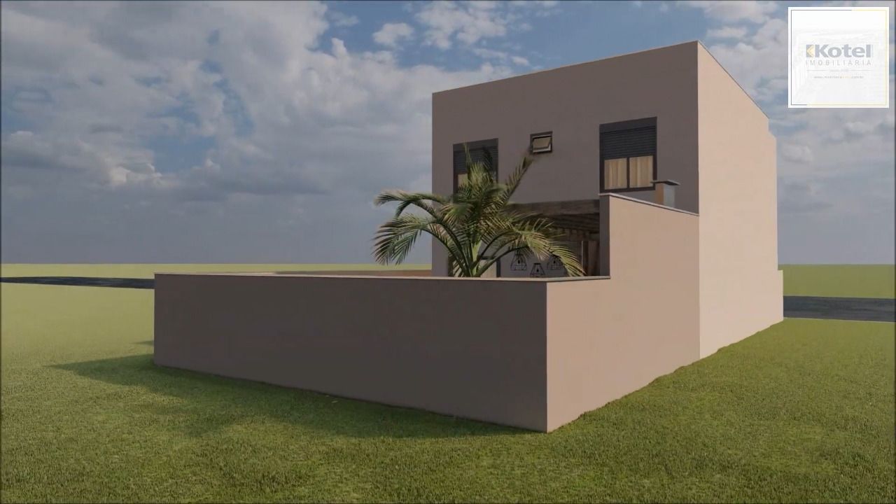 Casa sobrado em steel frame de 3 Suítes