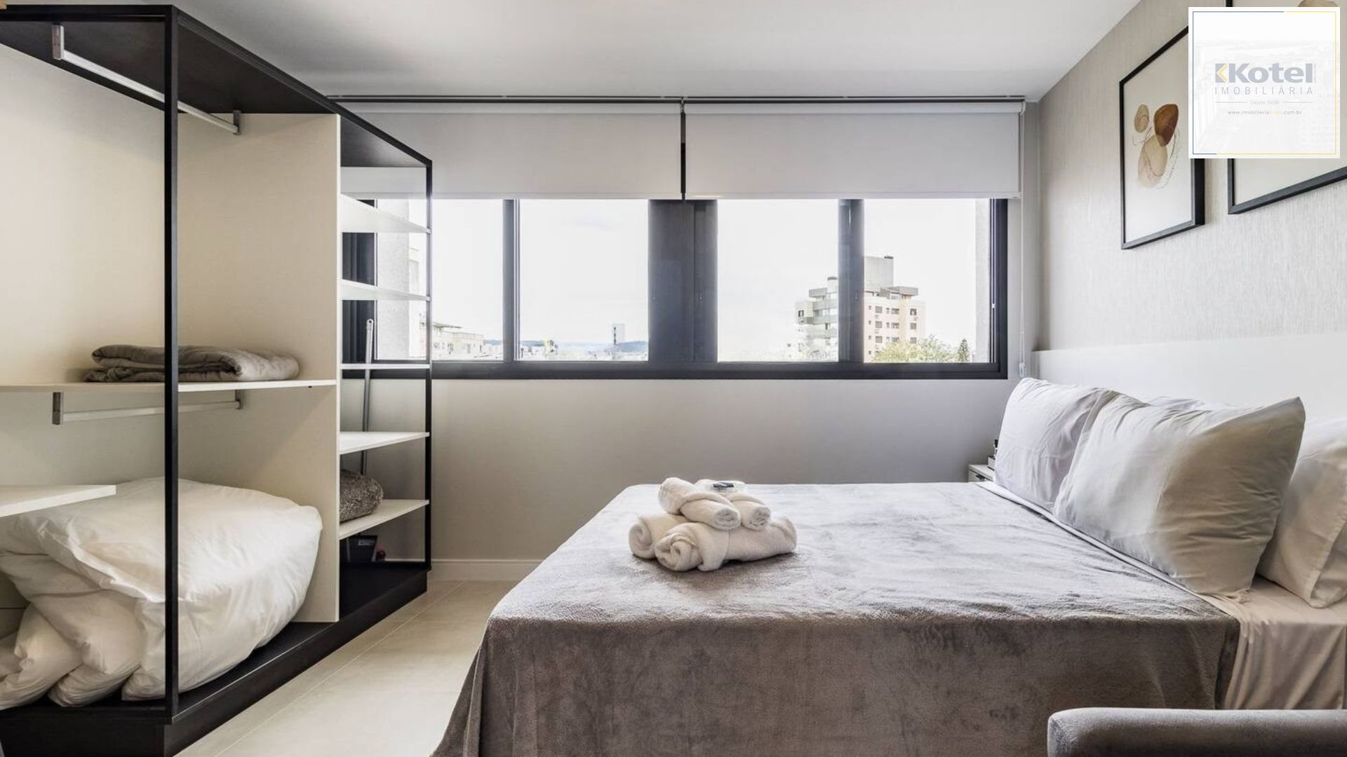 Studio completamente mobiliado e equipado, para comprar, localizado no GO Rio Branco