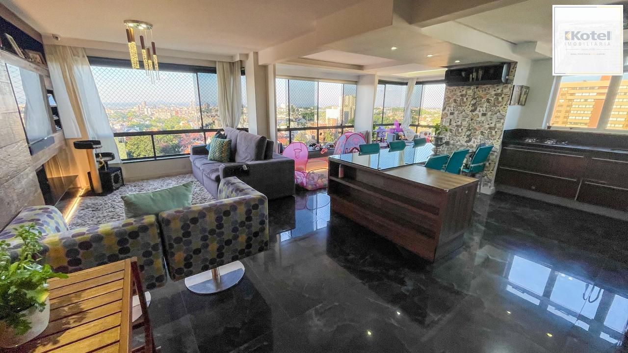 Cobertura mobiliada com piscina e vista 360° no Jardim Planalto – POA