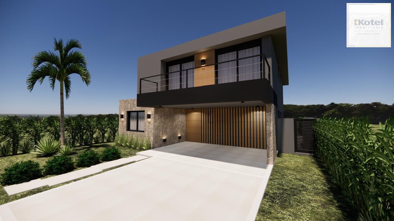 Casa em condomínio fechado - 3 suites - Fundos APP