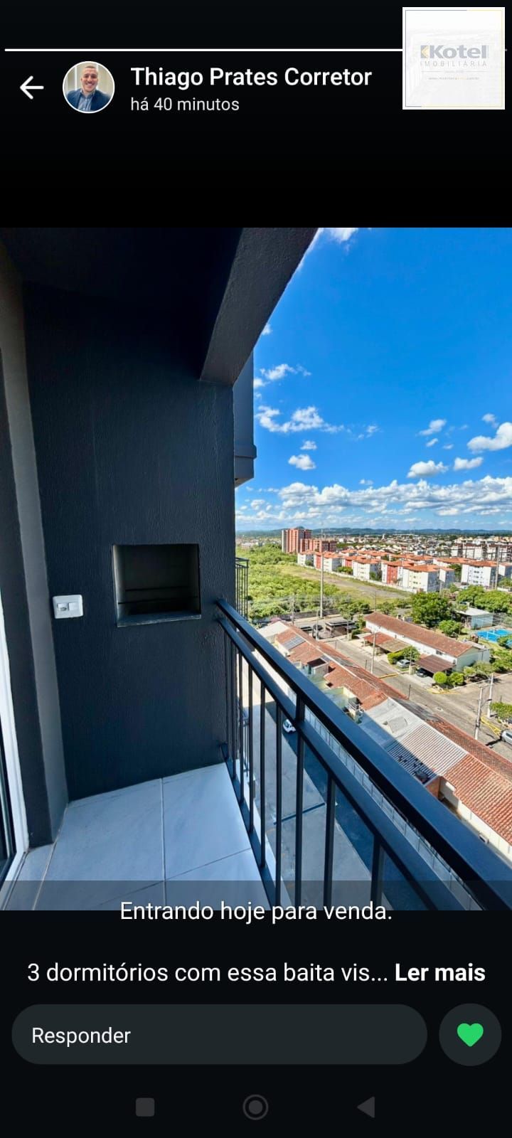 Apartamento  de 3 dormitórios no bairro Igara em Canoas