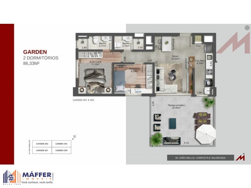 Apartamento, 2 quartos, 97 m² - Foto 11