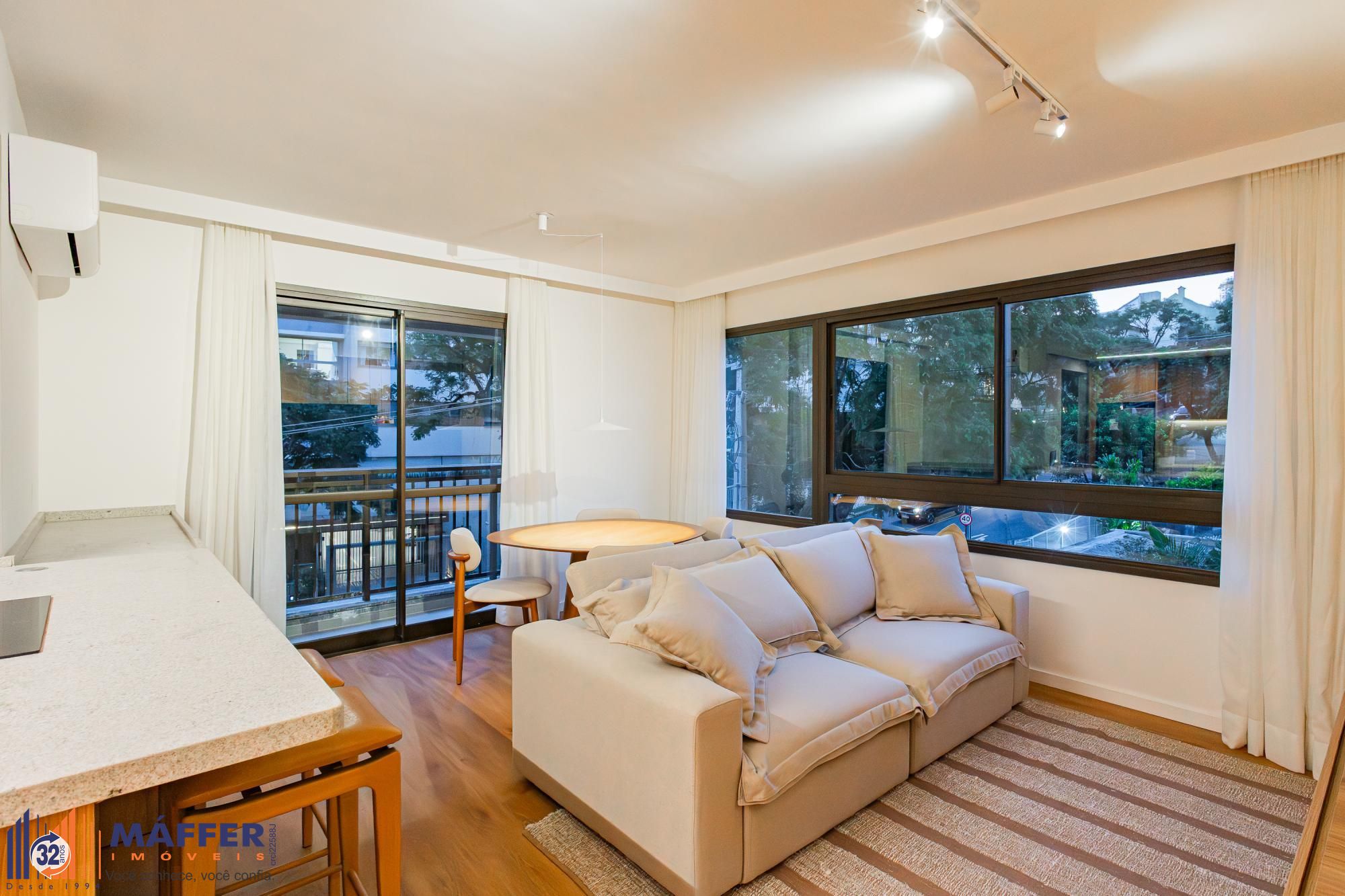 Miradouro - Apartamento 100% mobiliado no bairro Santa Cecília