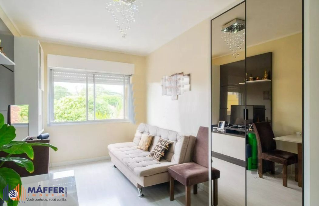 Apartamento Semimobiliado 1 Dormitório e 1 Vaga
