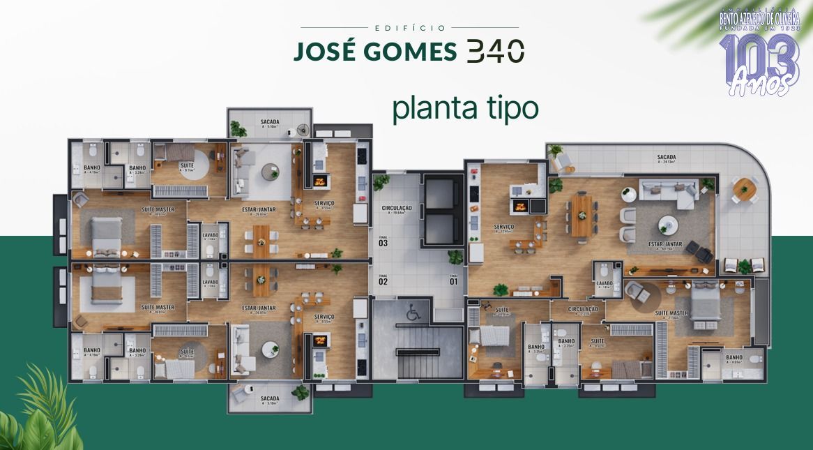 Apartamento, 3 quartos, 171 m² - Foto 11