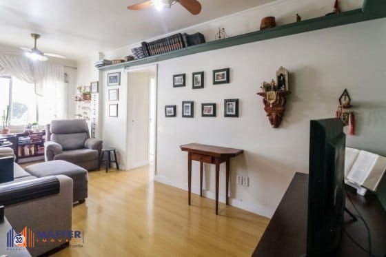 Apartamento de 2 quartos, 2 banheiros, elevador e garagem no bairro Higienópolis