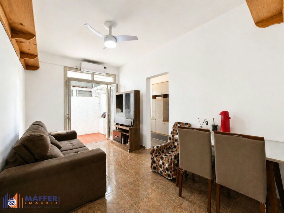 Apartamento Garden 1 quarto, pátio e semi-mobiliado no bairro Cidade Baixa.