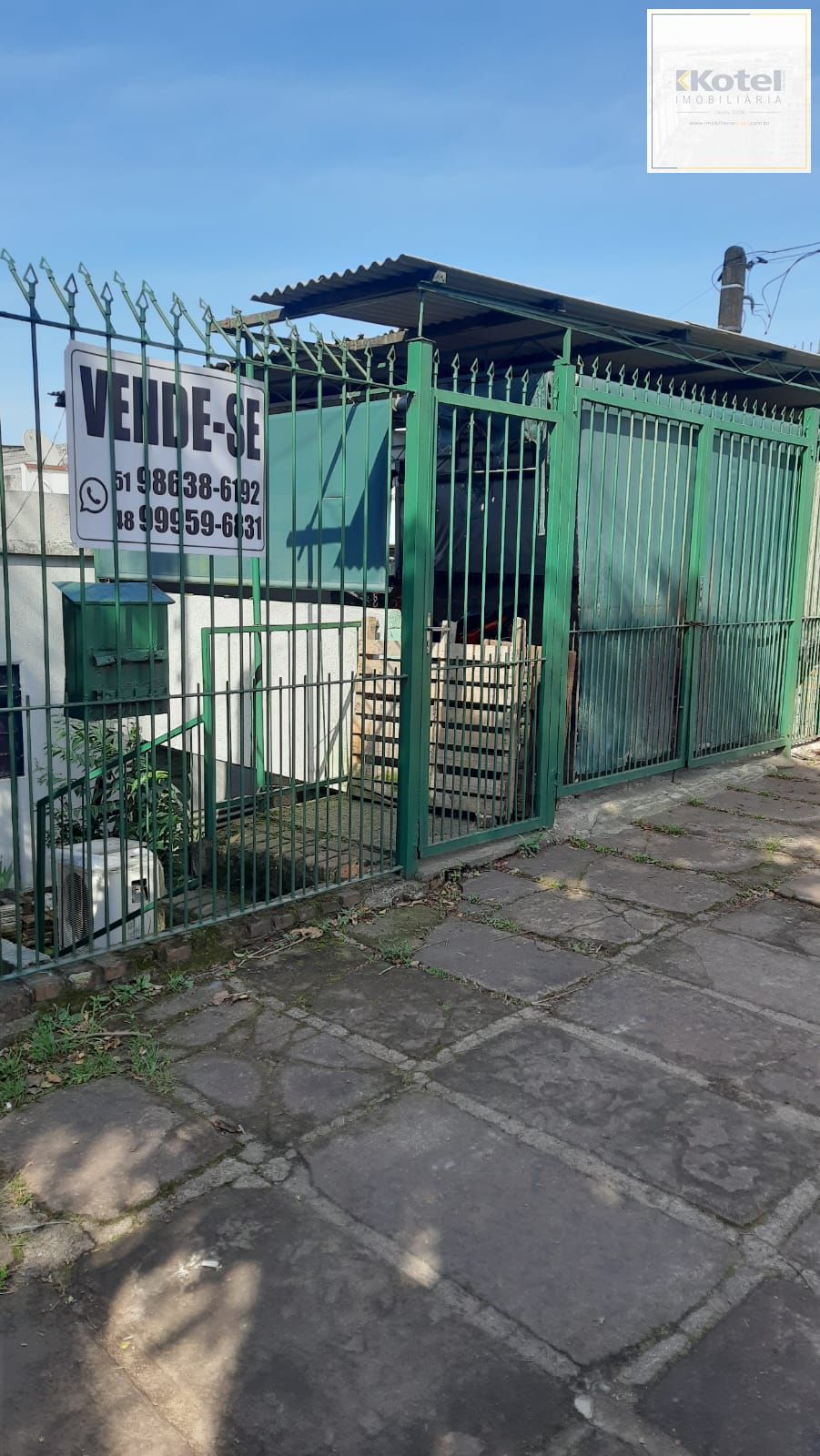 Terreno no Bairro Santo Antônio 196 M², Cercado e Murado. — foto 2