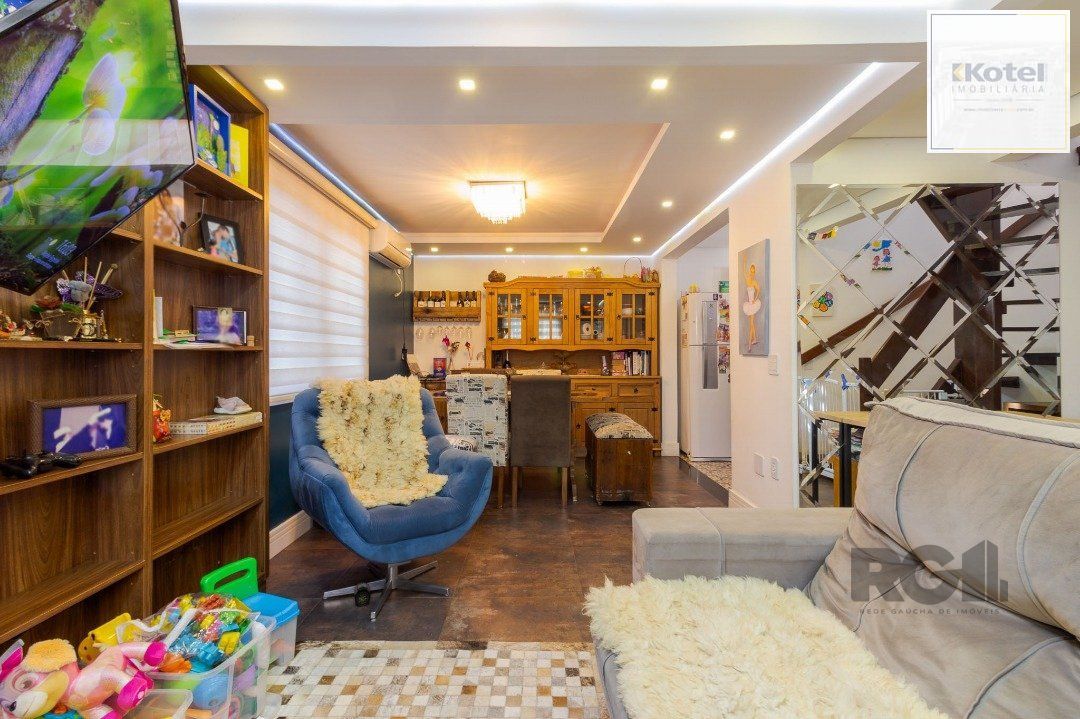 Casa em condomínio, 3 quartos, 1 suite, lareira, churrasqueira, 1 vaga - Bairro Tristeza — foto 2