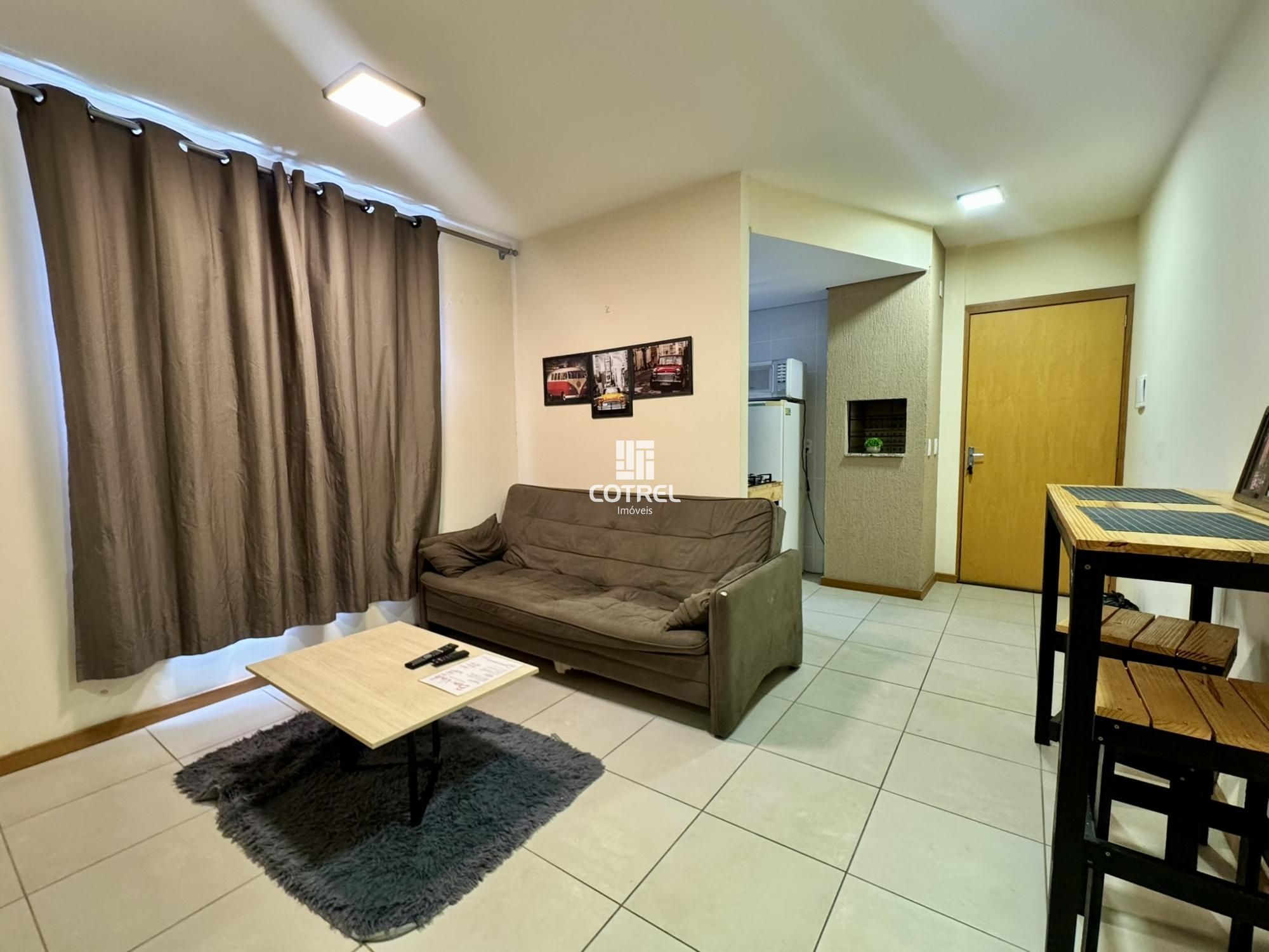 Apartamento Mobiliado à Venda e Locação 1 dormitório no bairro Nossa Sra de Fáti