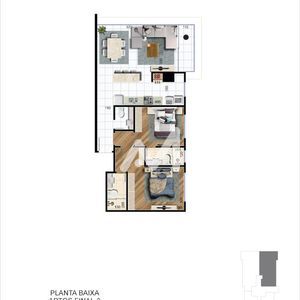 Apartamento com 81m² e 2 dormitórios no bairro Centro em Lajeado para Comprar