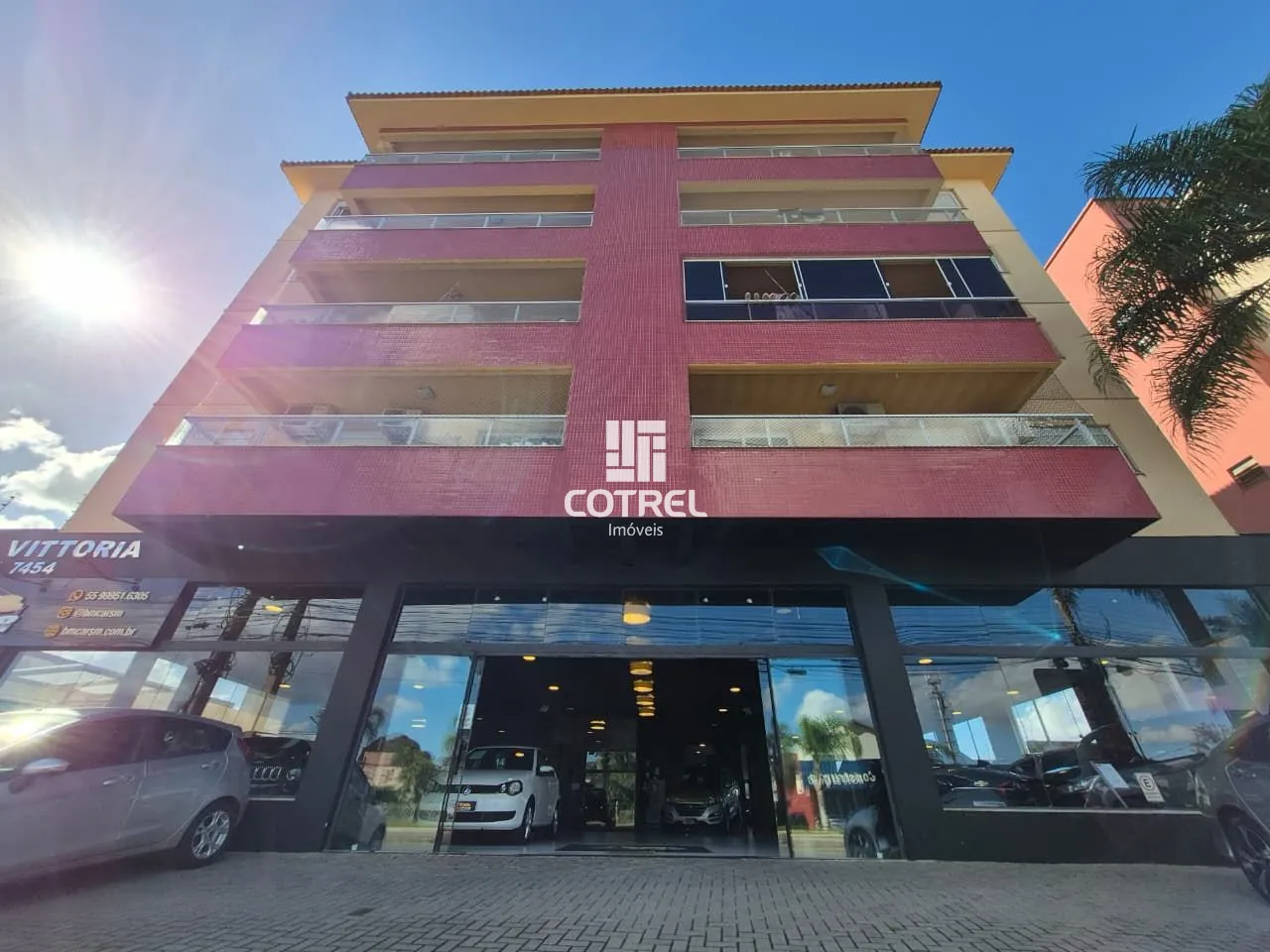 Apartamento semimobiliado para Locação 2 dormitórios sendo 1 suíte bairro Camobi
