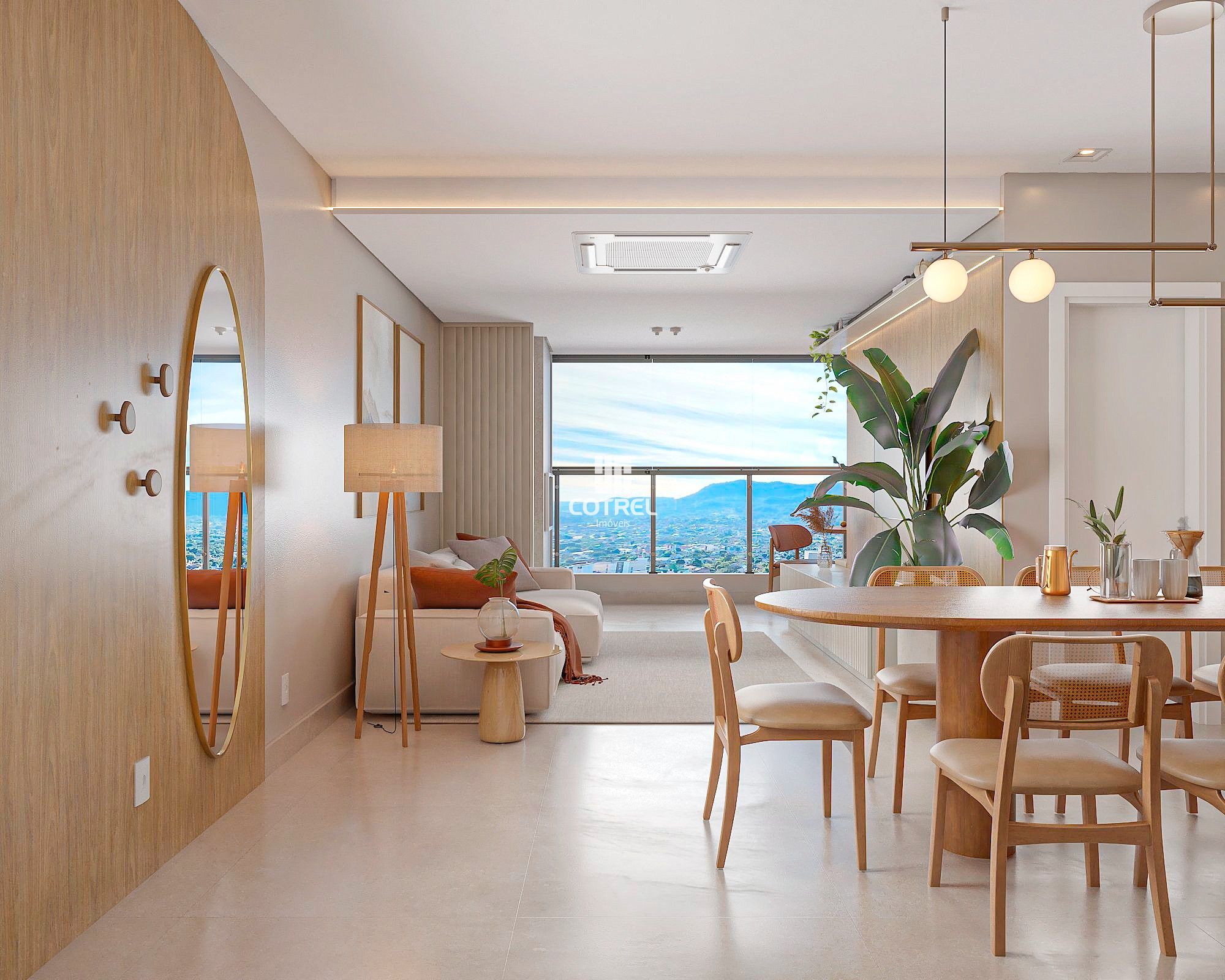 Apartamento com 2 dormitórios, suíte e garagem no Residencial Einstein ao lado d