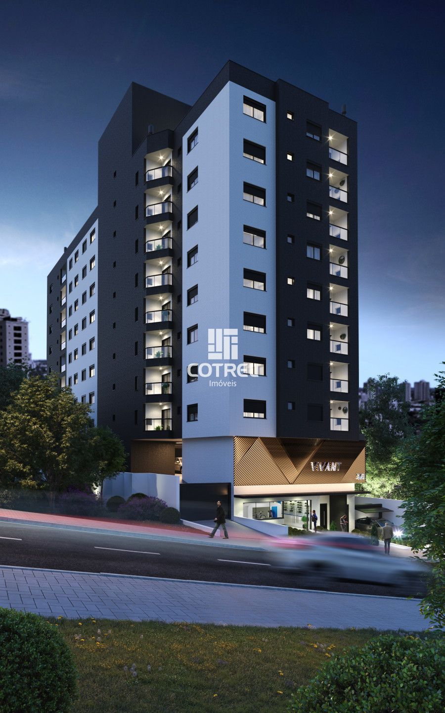 Apartamento na Planta 2 dormitórios sendo 1 suíte e 1 vaga de garagem localizado