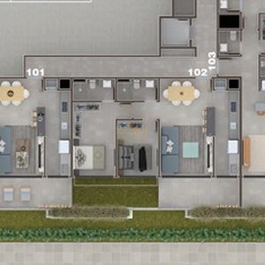 Apartamento com 76m², 2 dormitórios, 1 suíte, 1 vaga no Florença em Torres para Comprar