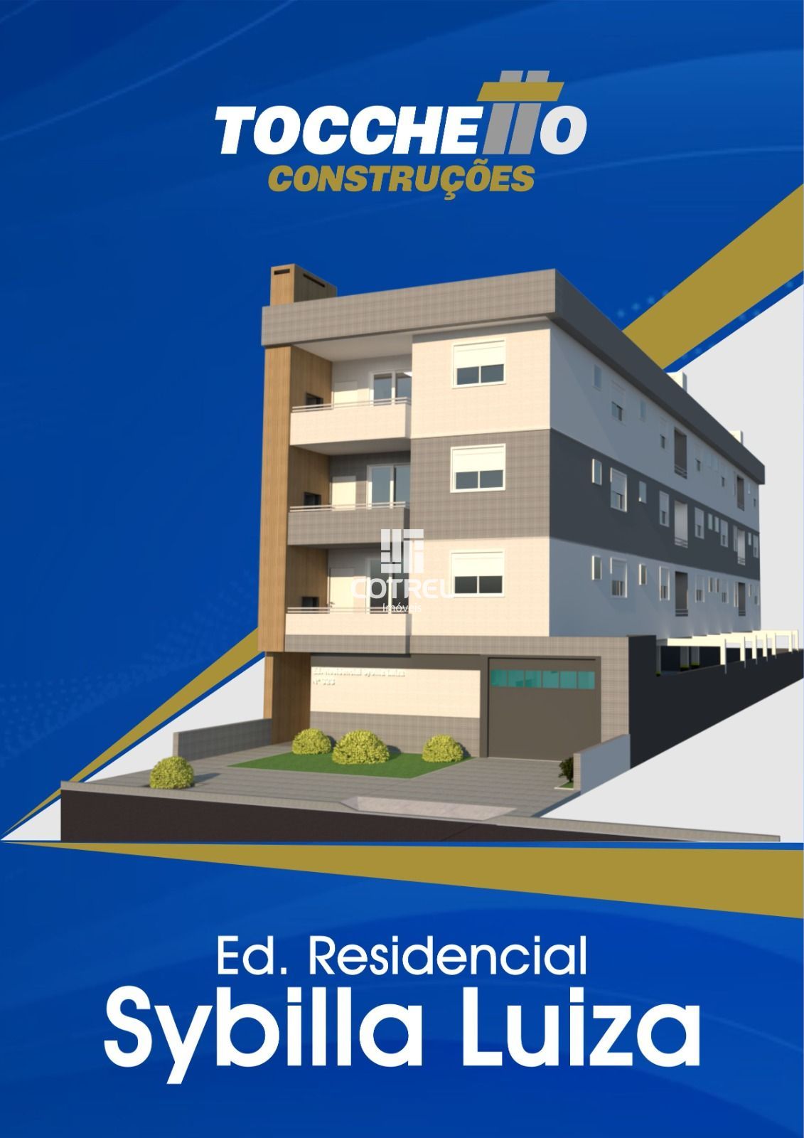 Apartamento para venda no Residencial Sybilla Luiza situado na Rua Coronel Anter