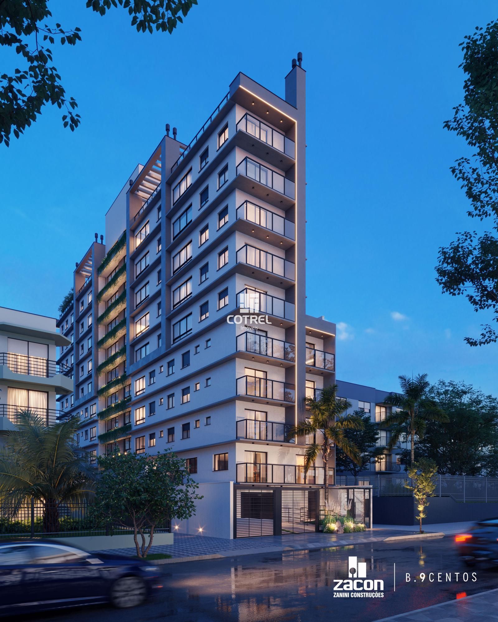 Apartamento para venda com 2 dormitórios, suíte e garagem no Residencial B.9CENT