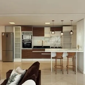 Apartamento com 105m², 3 dormitórios, 2 vagas no Michelângelo em Torres para Comprar