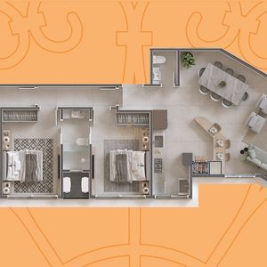 Apartamento com 120m², 3 dormitórios, 3 suítes, 1 vaga no Vernazza em Torres para Comprar