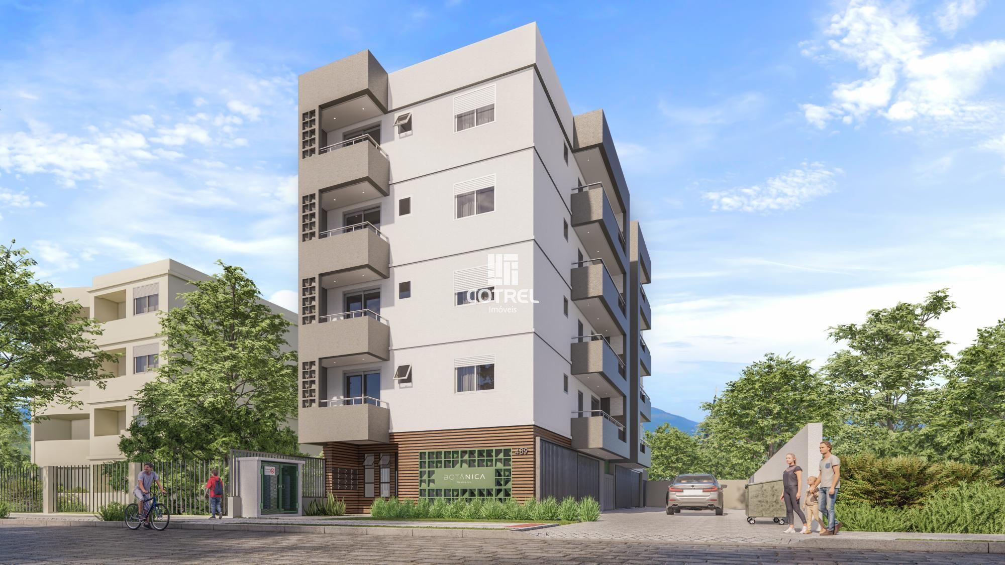 Apartamento para venda no Botânica Residence com 1 dormitório, 1 banheiro social