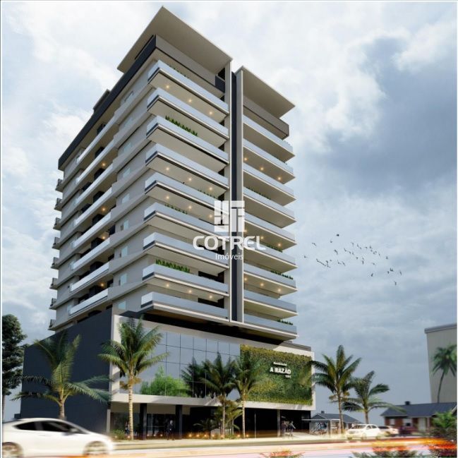 Apartamento central em construção 2 dormitórios e 1 vaga de garagem localizado n