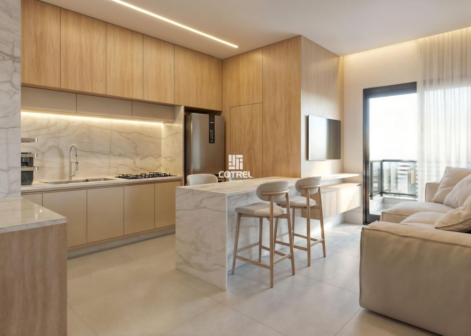 Apartamento na Planta à Venda 2 dormitórios sendo 1 suíte situado no Residencial