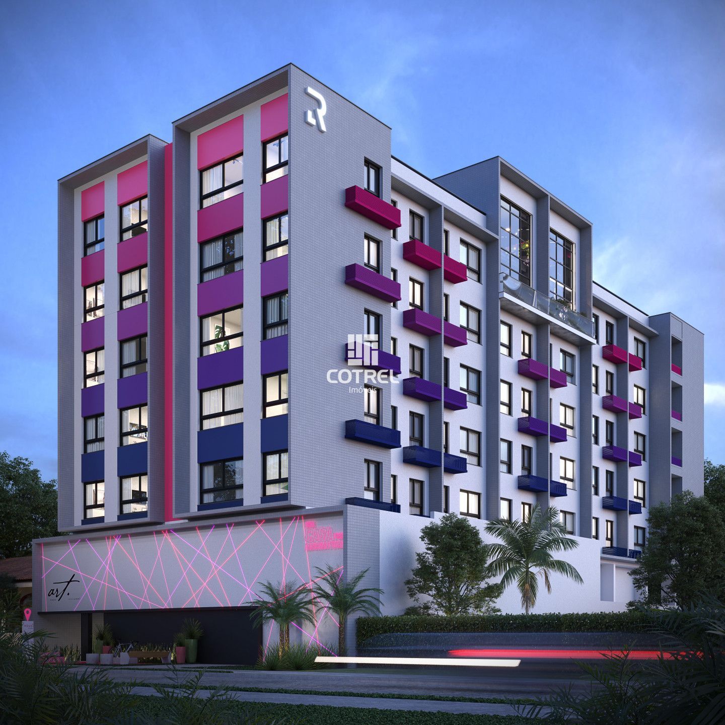 Apartamento á Venda no Residencial Art Studios no Bairro Camobi na cidade de San