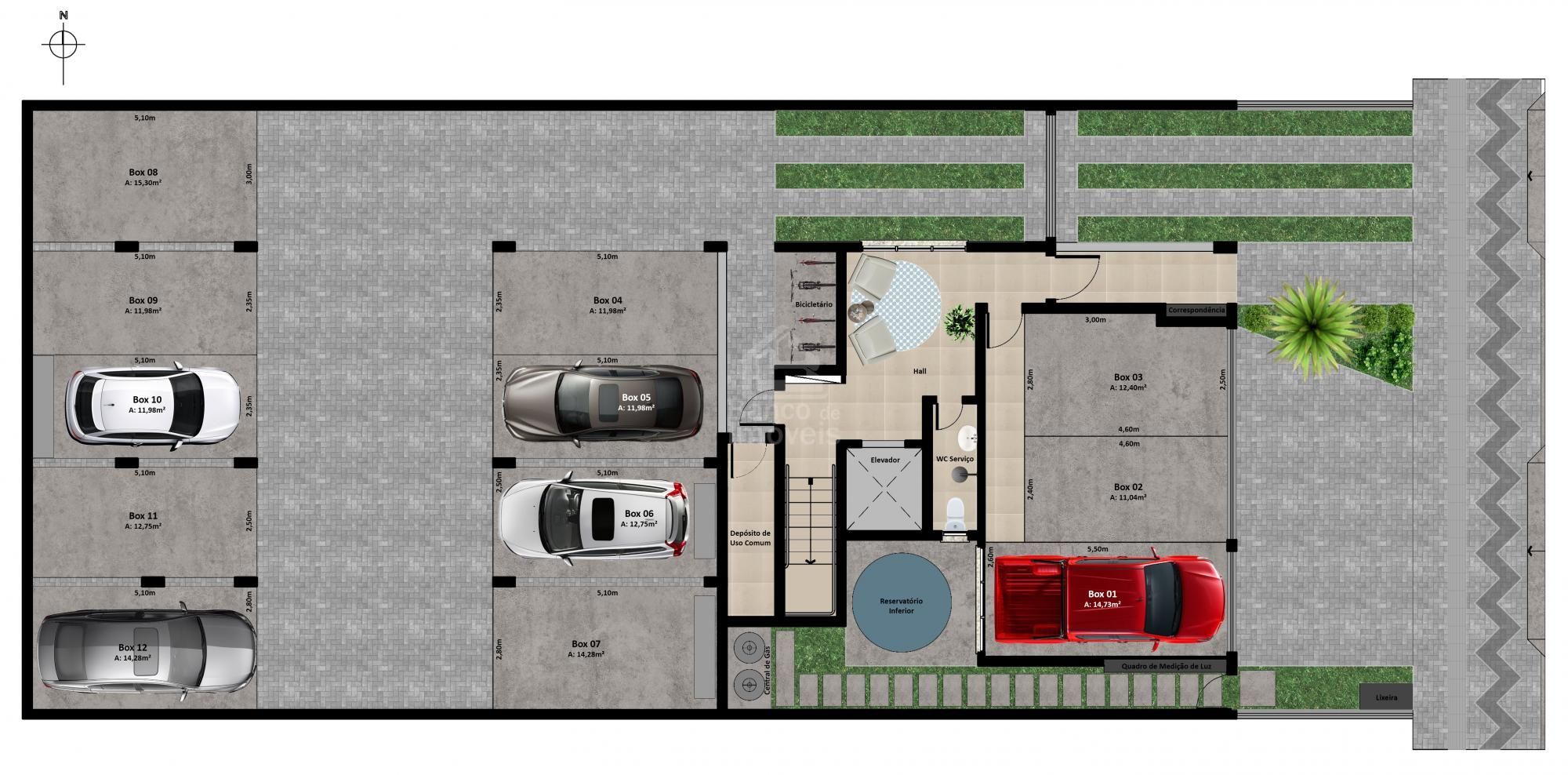 Apartamento, 1 quarto, 36 m² - Foto 15