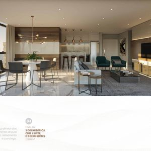 Apartamento com 113m², 3 dormitórios, 1 suíte, 2 vagas no Mirage em Torres para Comprar