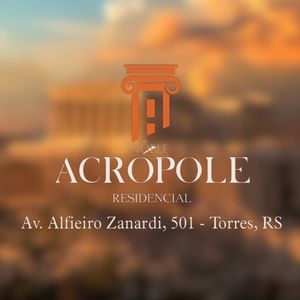 Apartamento com 88m², 2 dormitórios, 1 suíte, 2 vagas no Residencial Acrópole em Torres para Comprar