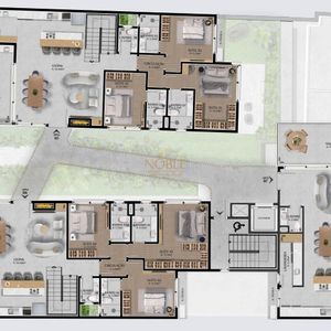Apartamento com 143m², 3 dormitórios, 3 suítes, 1 vaga no Saint - Hilaire em Torres para Comprar