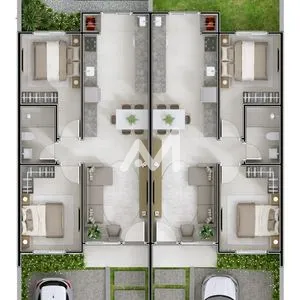 Geminado com 64m² e 2 dormitórios no bairro São Bento em Lajeado para Comprar
