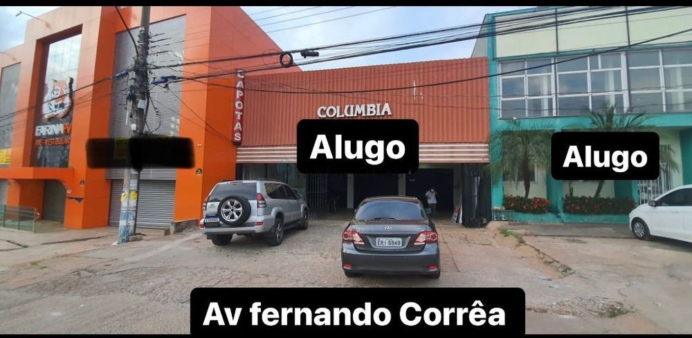 Pontos comerciais no Areão em Cuiabá