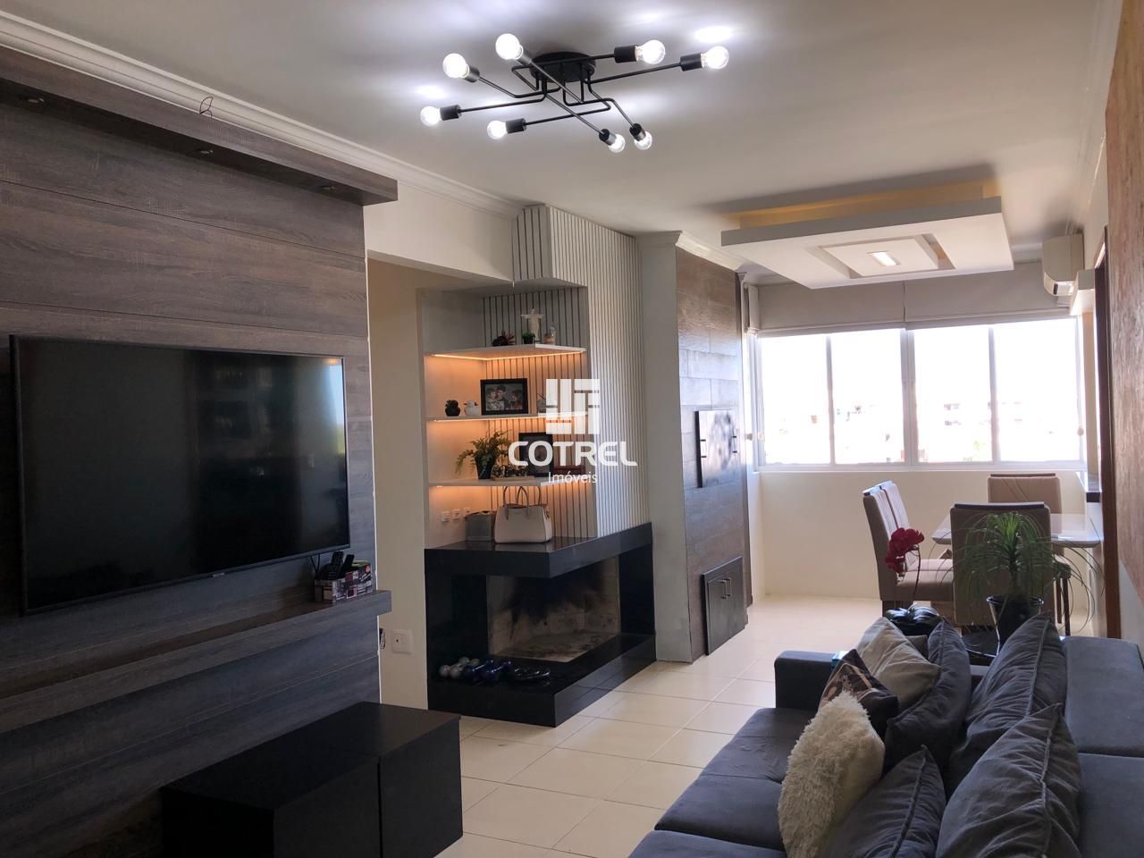Apartamento para venda com 3 dormitórios 1 sendo suíte, sacada situado no Bairro