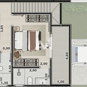 Sobrado com 121m² e 3 dormitórios no bairro Universitário em Lajeado para Comprar