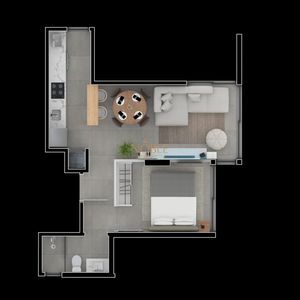 Apartamento com 68m², 2 dormitórios, 1 suíte, 1 vaga no Axxis em Torres para Comprar