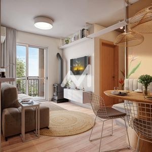 Apartamento com 49m² e 2 dormitórios no bairro Moinhos em Lajeado para Comprar