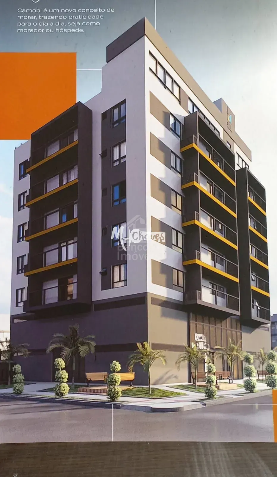 Apartamento, 1 quarto, 33 m² - Foto 1