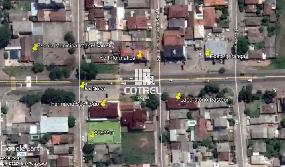 Terreno 20x30 para construção de empreendimento imobiliário