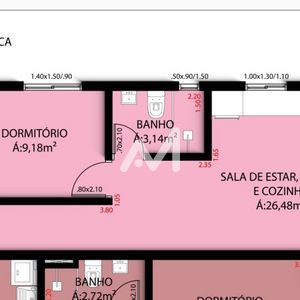 Apartamento com 44m² e 1 dormitório no bairro Universitário em Lajeado para Comprar