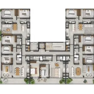 Apartamento com 125m², 3 dormitórios, 1 suíte, 2 vagas no Pescador em Passo de Torres para Comprar