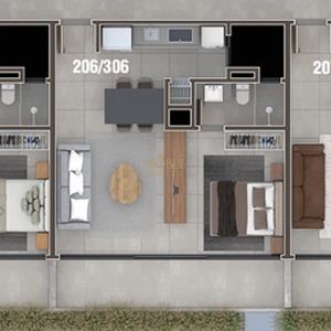 Apartamento com 52m², 1 dormitório, 1 vaga no Florença em Torres para Comprar