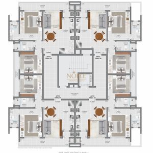 Apartamento com 74m², 2 dormitórios, 1 suíte, 1 vaga no Tiziano em Torres para Comprar