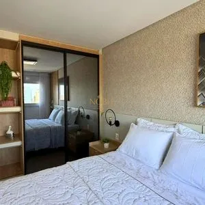 Apartamento com 52m², 1 dormitório, 1 suíte, 1 vaga no Punta Del Sole em Torres para Comprar